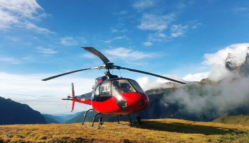 Kathmandu to Lukla Helicopter Flight