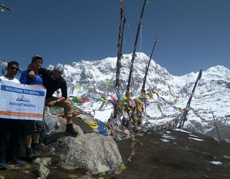 Langtang valley altitude